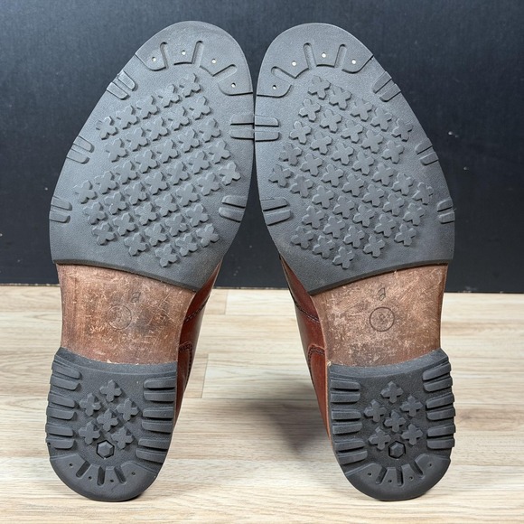 Timberland Bardstown Shoes Mens Size 9 Brown Leather Lace Up Casual Derby - Picture 6 of 8